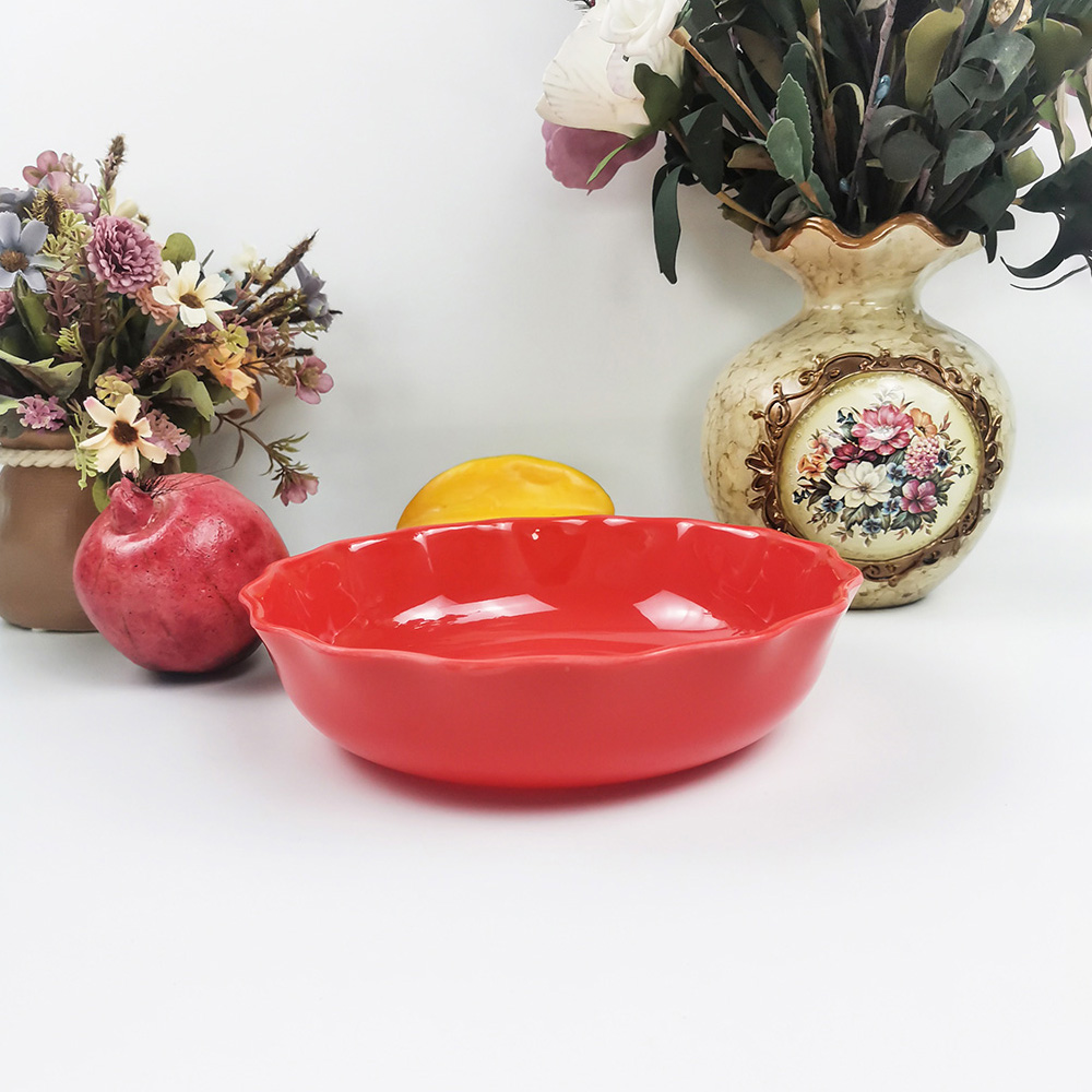 Atacado Barato Home Dinnerware Catering Red Round Forma Bowl 3000 - 4999 Peças $ 1,10 >= 5000 Peças