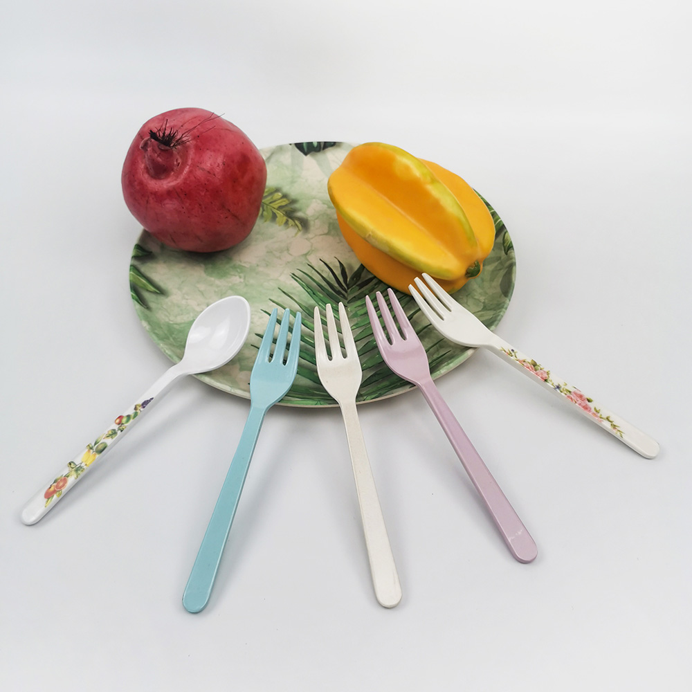 Conjunto de acessórios de cozinha de luxo ecologicamente correto conjunto colher garfo conjunto talheres