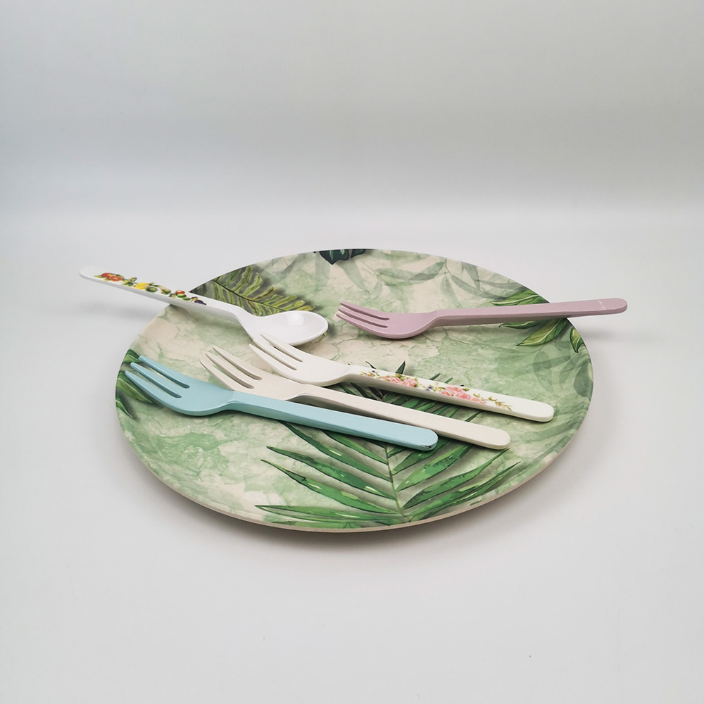 Conjunto de acessórios de cozinha de luxo ecologicamente correto conjunto colher garfo conjunto talheres